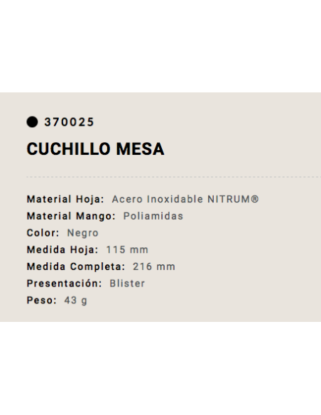 Cuchillería Peralta S.L. Albacete