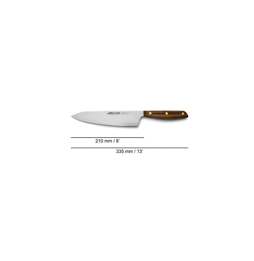 Cuchillo cocinero de 21 cm, Arcos Nórdika