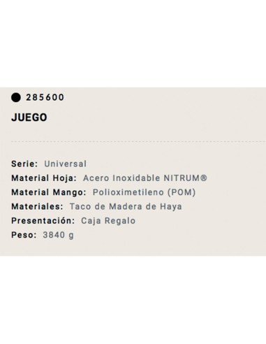 Cuchillería Peralta S.L. Albacete