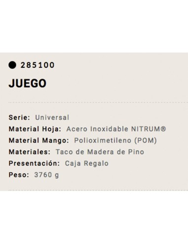 Cuchillería Peralta S.L. Albacete