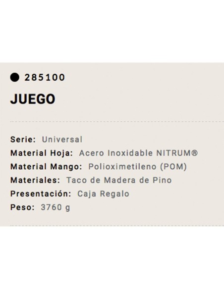 Cuchillería Peralta S.L. Albacete