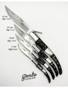 Navaja Árabe Carraca Madera Negra 8,5 cm