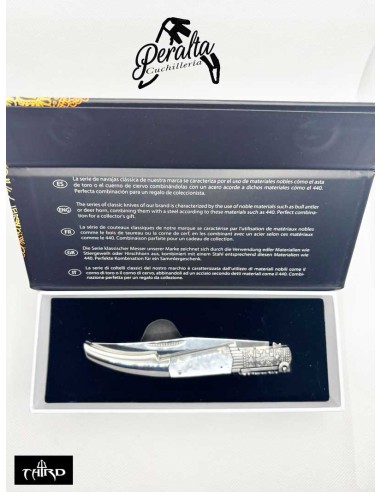 Navaja THIRD árabe serie seda perla 13 cm