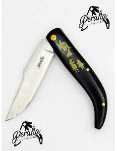 NAVAJA PISTON AB MADERA QUIJOTE Y MOLINO 7 CM S/BL