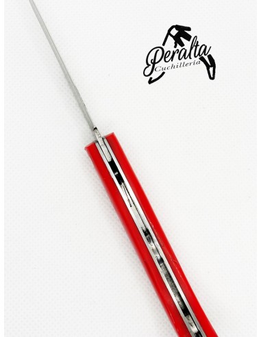 NAVAJA ABS ROJA PISTON QUIJOTE 7 CM S/B