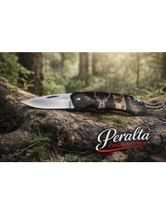 Navajas llavero con cadena 6,5 m hoja motivos caza