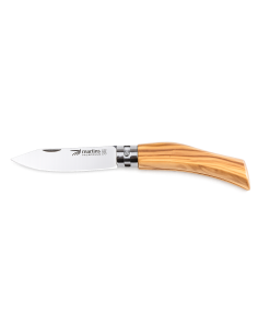 Navaja Martins mango olivo 8 cm bloqueo
