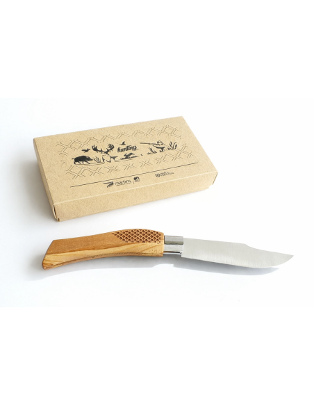 Navaja Martins Madera de olivo edic Caza 9,5 cm BL