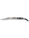 NAVAJA JOKER CLÁSICA ZAMAK PLATEADA Y NEGRA 10 CM