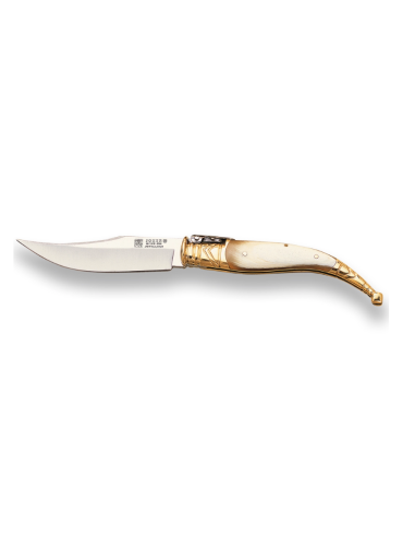 NAVAJA JOKER SEVILLANA DORADA TORO PALANQUILLA 11 CM