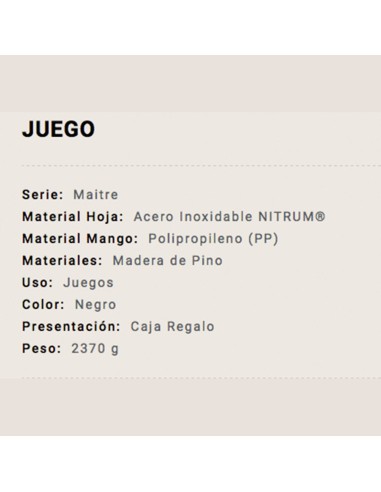 Cuchillería Peralta S.L. Albacete