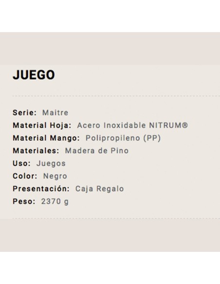 Cuchillería Peralta S.L. Albacete