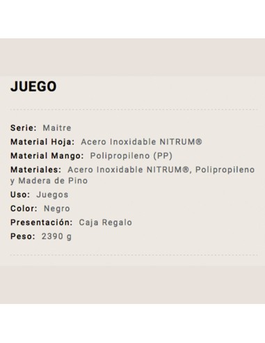 Cuchillería Peralta S.L. Albacete