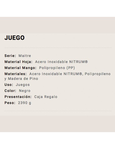 Cuchillería Peralta S.L. Albacete